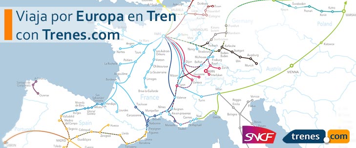 Viaja por Europa en Tren con Trenes.com